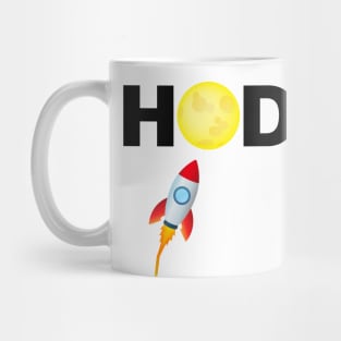 HODL: To The Moon! (Light Version) Mug